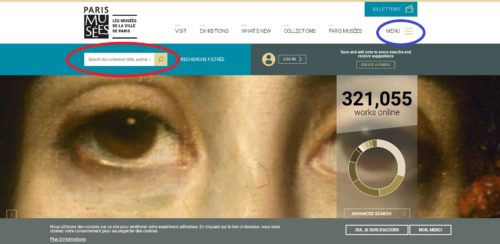 パリ美術館公式サイト